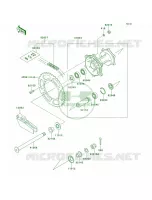 Rear Hub per Kawasaki KX250 2001