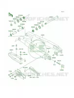 Swingarm per Kawasaki KX250 2001