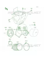 Air Cleaner per Kawasaki KX100 1999