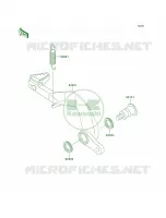 Brake Pedal per Kawasaki KX100 1999