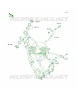 Frame per Kawasaki KX100 1999