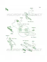 LabelsKX100 C1 per Kawasaki KX100 1999