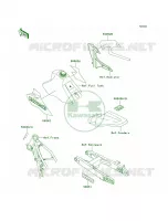 LabelsKX100 C2 per Kawasaki KX100 1999