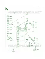 Rear Master Cylinder per Kawasaki KX100 1999