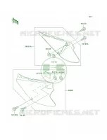 Side Covers per Kawasaki KX100 1999