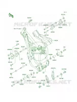 Frame Fittings per Kawasaki KX500 1998