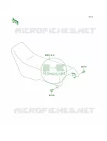 Seat per Kawasaki KX500 1998