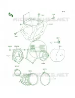 Air Cleaner per Kawasaki KX80 1998