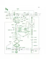 Carburetor per Kawasaki KX80 1998