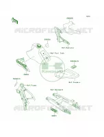 LabelsKX80 W1 per Kawasaki KX80 1998