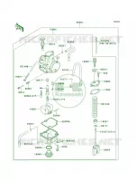 Optional PartsCarburetor per Kawasaki KX80 1998