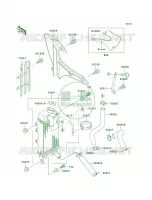 Radiator per Kawasaki KX80 1998
