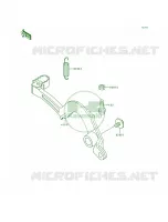 Brake Pedal per Kawasaki KX500 1997