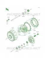 Clutch per Kawasaki KX500 1997