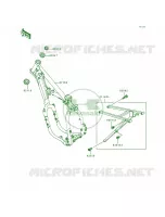 Frame per Kawasaki KX500 1997