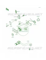 Gear Change Mechanism per Kawasaki KX500 1997
