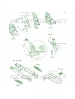 Labels per Kawasaki KX500 1997