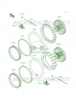 WheelsTires per Kawasaki KX500 1997