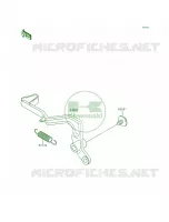 Brake Pedal per Kawasaki KX80 1997