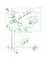 Front Master CylinderKX80 R7 per Kawasaki KX80 1997
