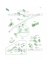 Handlebar per Kawasaki KX80 1997