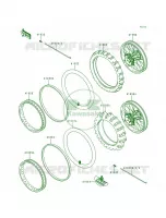 WheelsTires per Kawasaki KX80 1997