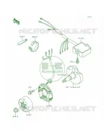 Generator per Kawasaki KX80 1991