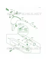 Muffler per Kawasaki KX80 1991