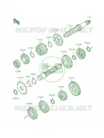 Transmission per Kawasaki KX80 1991