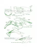 DecalsGreenB9F per Kawasaki KLX140L 2008