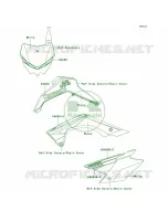 DecalsGreenBAF per Kawasaki KLX140L 2008