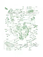 Frame Fittings per Kawasaki KLX140L 2008