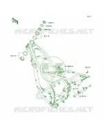 Frame per Kawasaki KLX140L 2008