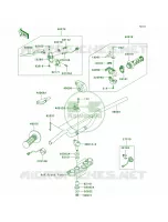 HandlebarB8F BAF per Kawasaki KLX140L 2008