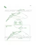 Labels per Kawasaki KLX140L 2008