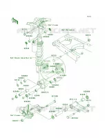 Rear Suspension per Kawasaki KLX140L 2008