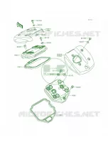Cylinder Head Cover per Kawasaki Vulcan 900 Classic 2014