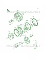 Clutch per Kawasaki Vulcan 900 Classic LT 2013