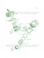 CylinderPistons per Kawasaki Vulcan 900 Classic LT 2013