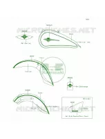 DecalsEbonyDBF per Kawasaki Vulcan 900 Classic LT 2013