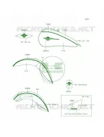 DecalsRedGrayDEF per Kawasaki Vulcan 900 Classic LT 2013
