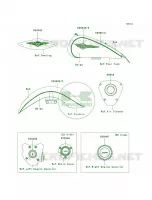 DecalsRedBeigeC9FA per Kawasaki Vulcan 1700 Nomad 2012
