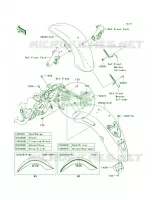 Fenders per Kawasaki Vulcan 1700 Nomad 2012