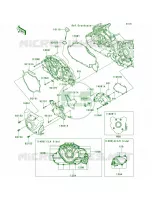Left Engine Covers per Kawasaki Vulcan 1700 Nomad 2012