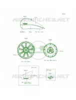 DecalsEbonyGrayCEFA per Kawasaki Vulcan 900 Custom 2012