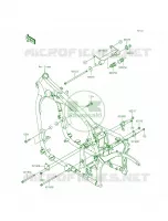 Engine Mount per Kawasaki Vulcan 900 Custom 2012