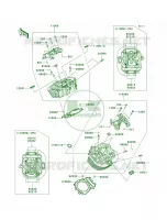 Cylinder Head per Kawasaki Vulcan 1700 Voyager ABS 2011