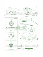 DecalsRedB9F per Kawasaki Vulcan 1700 Voyager ABS 2011