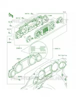 MetersB9F BAF per Kawasaki Vulcan 1700 Voyager ABS 2011