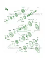 Transmission per Kawasaki Vulcan 1700 Voyager ABS 2011